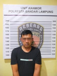 Warga Pesawaran Gelapkan Sepeda Motor Diringkus Polisi