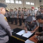 Kapolres Lampung Selatan Pimpin Upacara Serah Terima Jabatan Kasat Dan Kapolsek Jajaran Polres Lampung Selatan IMG-20240504-WA0006