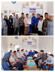 Tokoh Agama Pringsewu Ambilkan Formulir Di Demokrat Buat Bacabup Fauzi