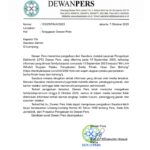 Dewan Pers Sebut  familydutapost Bukan Produk Jurnalistik, Korban: Polda Wajib  Terapkan UU ITE