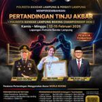 Polresta Bandar Lampung Gandeng Perbati Gelar Championship Tinju 2026, Bina Petinju Muda Berprestasi