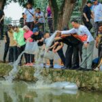 Tindak Lanjuti Instruksi Gubernur, Pemprov Lampung Gelar Korve Massal dan Tanam 50 Ribu Benih Ikan di PKOR Way Halim IMG-20260213-WA0176