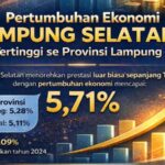 Lampung Selatan Tumbuh 5,71 Persen, Jadi Lokomotif Ekonomi di Provinsi Lampung