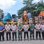 Polda Lampung Tetapkan 14 Tersangka Tambang Emas Ilegal di Way Kanan