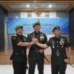 Pimpinan Korem 043/Gatam Di Ganti, Tongkat Komando Diserahterimakan