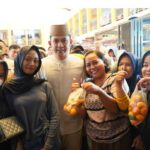 Bupati Egi Blusukan ke Pasar Natar, Pastikan Harga Sembako Jelang Lebaran Tetap Stabil