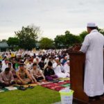 Sambut Hari Kemenangan, Danrem 043/Gatam Tunaikan Sholat Idul Fitri 1447 H/2026 M Bersama Keluarga Besar dan Masyarakat