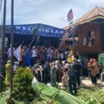 Pesta Sekura Cakak Buah Pekon Kegeringan Meriah, Wujud Syukur dan Kebersamaan Warga Lampung Barat