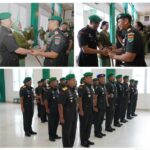 Danrem 043/Gatam Hadiri Tradisi Satuan dan Sertijab Pejabat Kodam XXI/RI