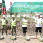 Danrem 043/Gatam Hadiri Ground Breaking Jembatan Garuda, Dorong Peningkatan Ekonomi Warga Lamtim