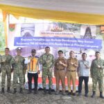 Danrem 043/Gatam Sambut Kunker Pangdam XXI/RI ke UPI Way Rarem Lampung Utara