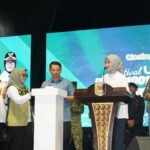 Danrem 043/Gatam Hadiri Closing Ceremony Festival UMKM dan Pasar 1001 Malam HUT ke-27 Lampung Timur