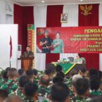 Danrem 043/Gatam Tekankan Pentingnya Menjaga Kesehatan dan Menghindari Pelanggaran Saat Kunjungi Kodim 0429/Lamtim