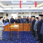 Sekdaprov Marindo Kurniawan Lantik 20 Pejabat Pemprov Lampung, Tekankan Percepatan Kinerja