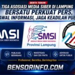 Tiga Asosiasi Media Siber di Lampung Bersatu, Bentuk Sekber untuk Perkuat Kontrol Sosial dan Cek Fakta