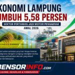Ekonomi Lampung Tumbuh 5,58 Persen, Sektor Pertanian Jadi Motor Penggerak Awal 2026