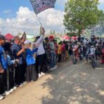 Kasrem 043/Gatam dan Wali Kota Metro Lepas Ratusan Peserta Gas Amal Trail Adventure untuk Pembangunan Masjid