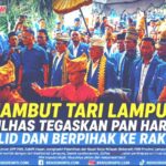 Disambut Tari Lampung, Zulhas Tegaskan PAN Harus Solid dan Berpihak ke Rakyat