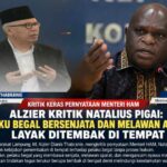 Alzier Thabranie Kecam Pernyataan Menteri HAM Soal Begal: “Jangan Abaikan Nyawa Korban”