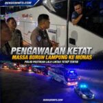 Pengawalan Berlapis Buruh Lampung ke Monas, Polisi Jaga Kelancaran Arus Lalu Lintas