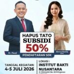 Almira Nabila dan Dr. Fauzi Dukung Program Hapus Tato Bersubsidi 50 Persen di Pringsewu
