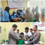 Sambut Hari Bhayangkara ke-80, Polres Lampung Selatan Gelar Bakti Kesehatan untuk Ratusan Warga