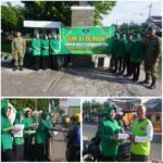 Jumat Berkah Persit KCK Koorcab Rem 043 PD XXI/Radin Inten Tebar Kepedulian Melalui Aksi Berbagi