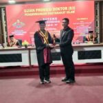 Raih Gelar Doktor, IPTU Sutomo Angkat Peran Bhabinkamtibmas sebagai Kunci Pencegahan Kriminalitas