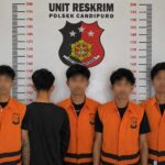 Polsek Candipuro Ungkap Sindikat Curanmor, Lima Pelaku Ditangkap, Motor Korban Berhasil Disita Kembali