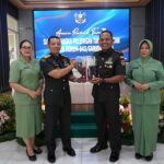 Danrem 043/Gatam Pimpin Pelepasan Kasiren Korem 043/Gatam