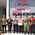 Danrem 043/Gatam Dampingi Pangdam XXI/Radin Inten Tinjau KDKMP Pulung Kencana di Tulang Bawang Barat