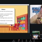 Founder Read Aloud Lampung Berbagi Teknik Membaca Nyaring dalam Webinar RELIMA