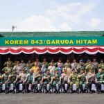 Danrem 043/Gatam Terima Taruna Akademi TNI dan Akpol pada Kegiatan Integratif Bhakti Sekolah Rakyat 2026