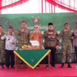 Danrem 043/Garuda Hitam Hadiri Launching 2.500 Jembatan Perintis Garuda dan 3.000 Titik Air Bersih
