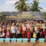 Danrem 043/Gatam Hadiri Penutupan TMMD ke-129 Kodim 0412/LU