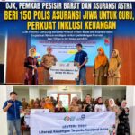 OJK, Pemkab Pesisir Barat dan Asuransi Astra Beri 150 Polis Asuransi Jiwa untuk Guru, Perkuat Inklusi Keuangan