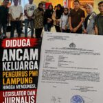 Diduga Ancam Keluarga Pengurus PWI Lampung hingga Mengungsi, Legislator dan Jurnalis Turun Mengawal Kasus