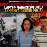 Sempat Buron, Pasutri Pencuri Laptop Mahasiswi Unila Akhirnya Diciduk Polisi