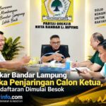 Golkar Bandar Lampung Buka Penjaringan Calon Ketua, Pendaftaran Dimulai Besok