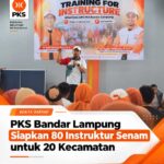 PKS Bandar Lampung Siapkan 80 Instruktur Senam untuk 20 Kecamatan