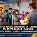 Kompol Yurike Nahkodai Satlantas Polresta Bandar Lampung, Kompol Manggala Jadi Waka Polres Lampung Timur