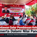 Irpan Setiawan Gelar Pembinaan Kebangsaan, 150 Peserta Dalami Nilai Pancasila