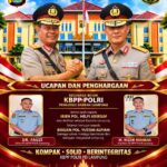 KBPP POLRI Lampung Sampaikan Apresiasi kepada Helfi Assegaf, Sambut Kapolda Baru Yustan Alpiani
