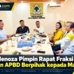 Rycko Menoza Pimpin Rapat Fraksi Golkar, Tekankan APBD Berpihak kepada Masyarakat