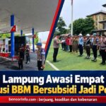 Polda Lampung Awasi Empat SPBU, Distribusi BBM Bersubsidi Jadi Perhatian